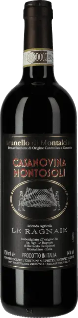 Le Ragnaie, Brunello di Montalcino "Casanovina Montosoli " - 2019